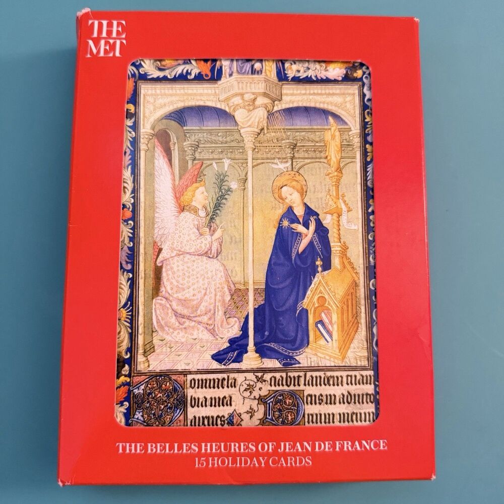 The Met Belles Heures of Jean de France Holiday Cards Boxed Set 15 Cards NIB